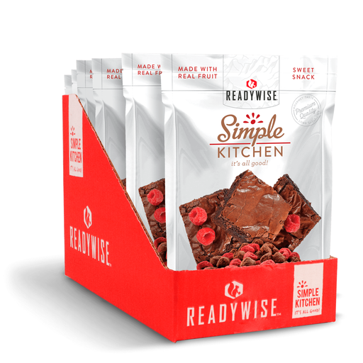 Freeze Dried Raspberry And Brownie Bites 6-Pack