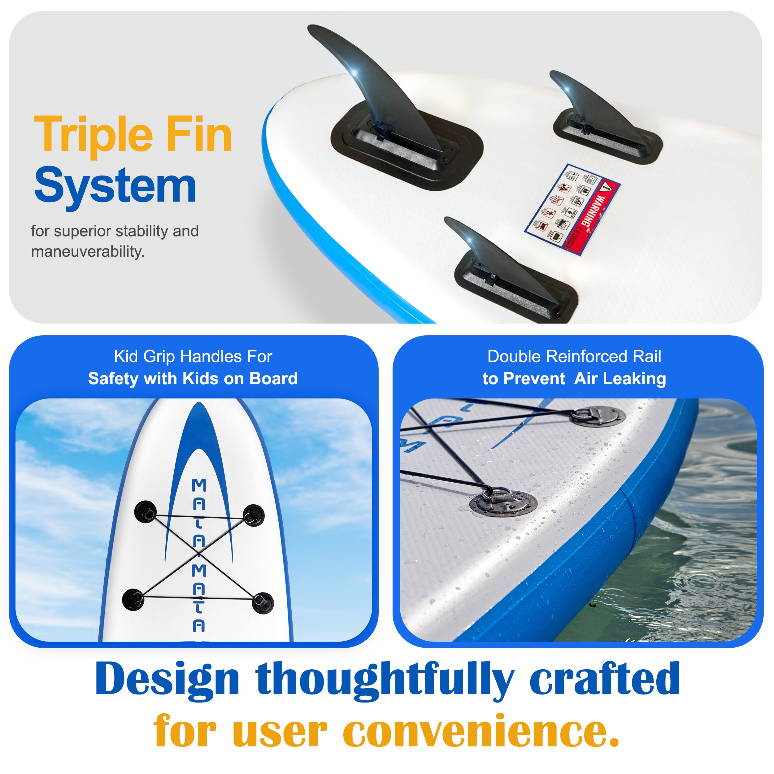 Stand Up Paddle Board With Drop Stitch Core