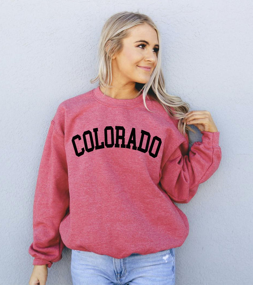 Colorado Sweatshirt Air Jet Spun Yarn For Soft Comfort