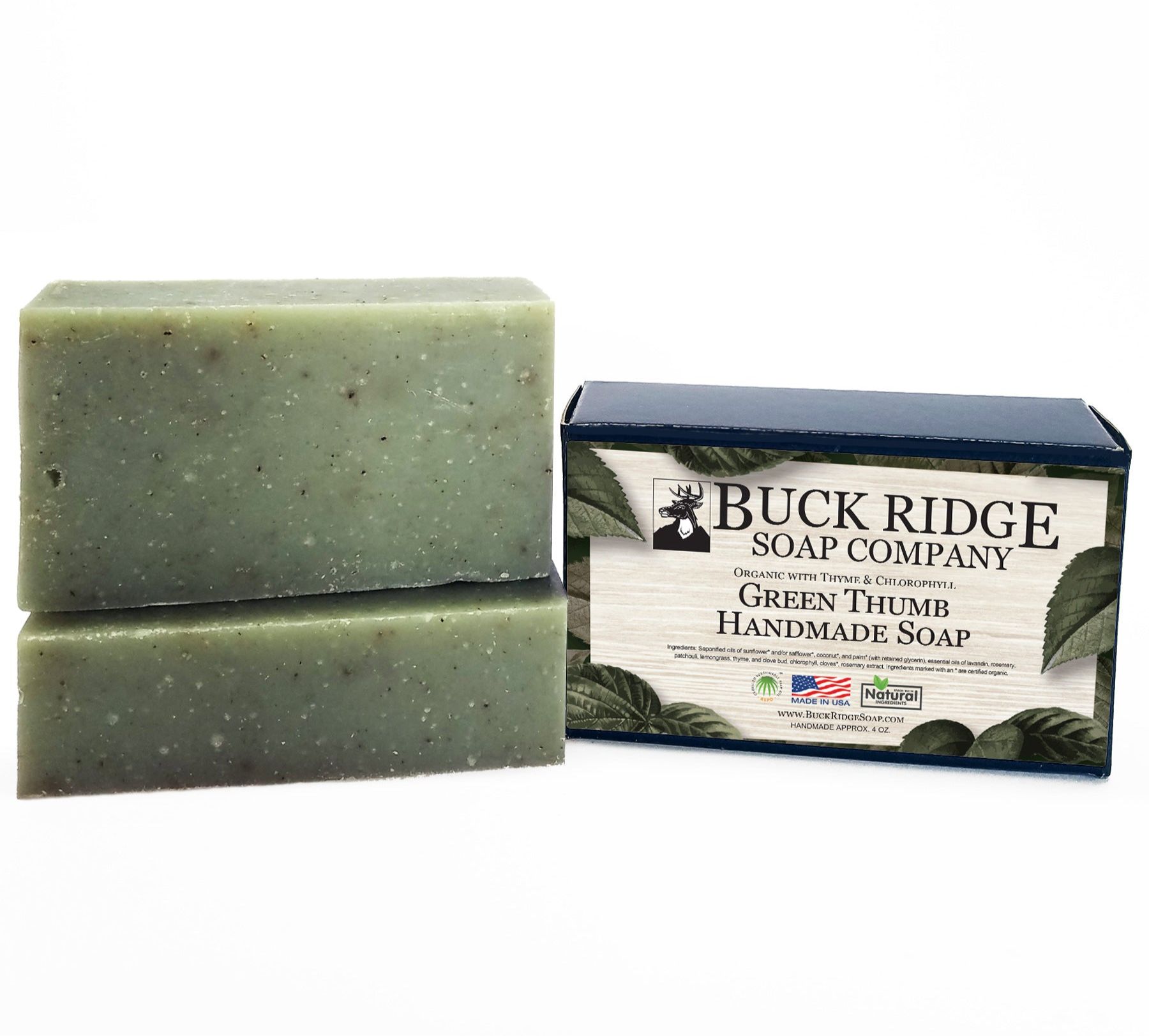 Green Thumb Handmade Soap Organic Shea