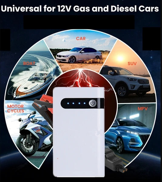 Car Jump Starter 8 In 1 Function