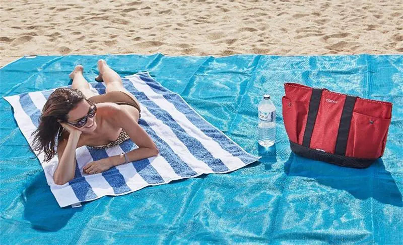 Beach Mat Sandproof PVC Sand Free