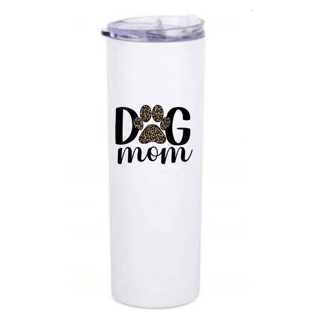 Fun Leopard Paw Print Tumbler Sliding Lid