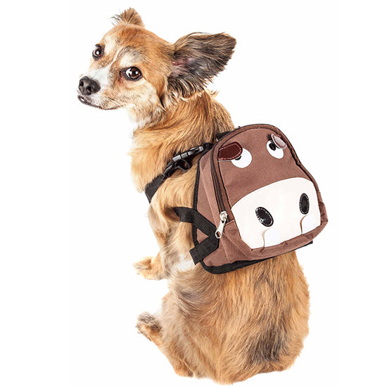 Dynamic Dog Harness Backpack With Large Pocket
