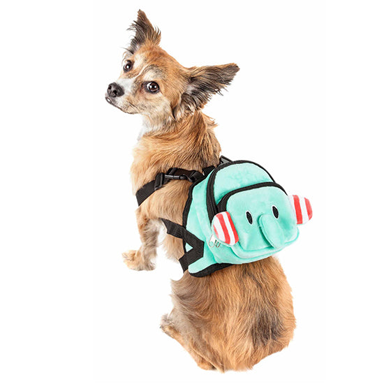 Dual Pocket Dog Harness Backpack