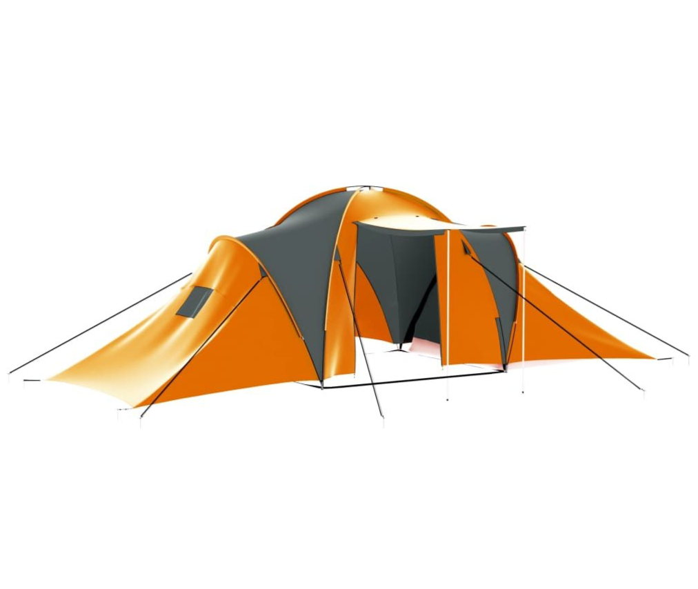 Spacious 9-Person Family Camping Tent – Weatherproof, Large Capacity