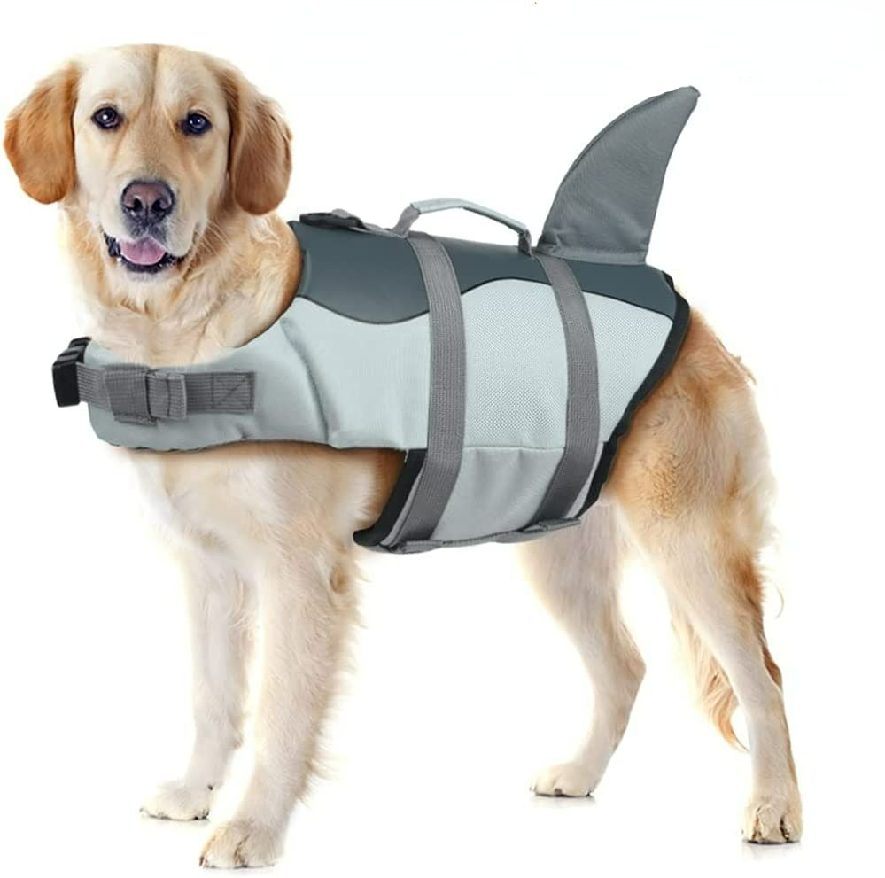 Premium Dog Life Jacket With Rescue Handle