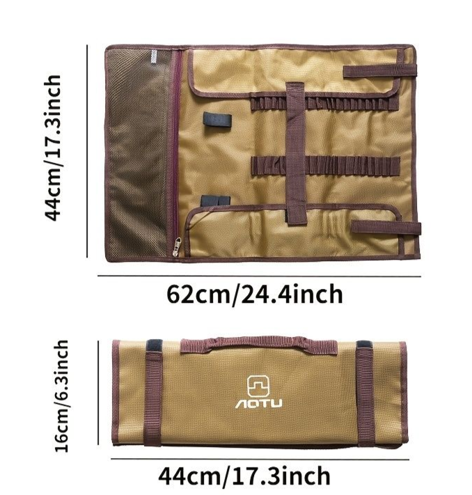 Canvas Nail Bag With Hammer Holder Keeps Tools Ready