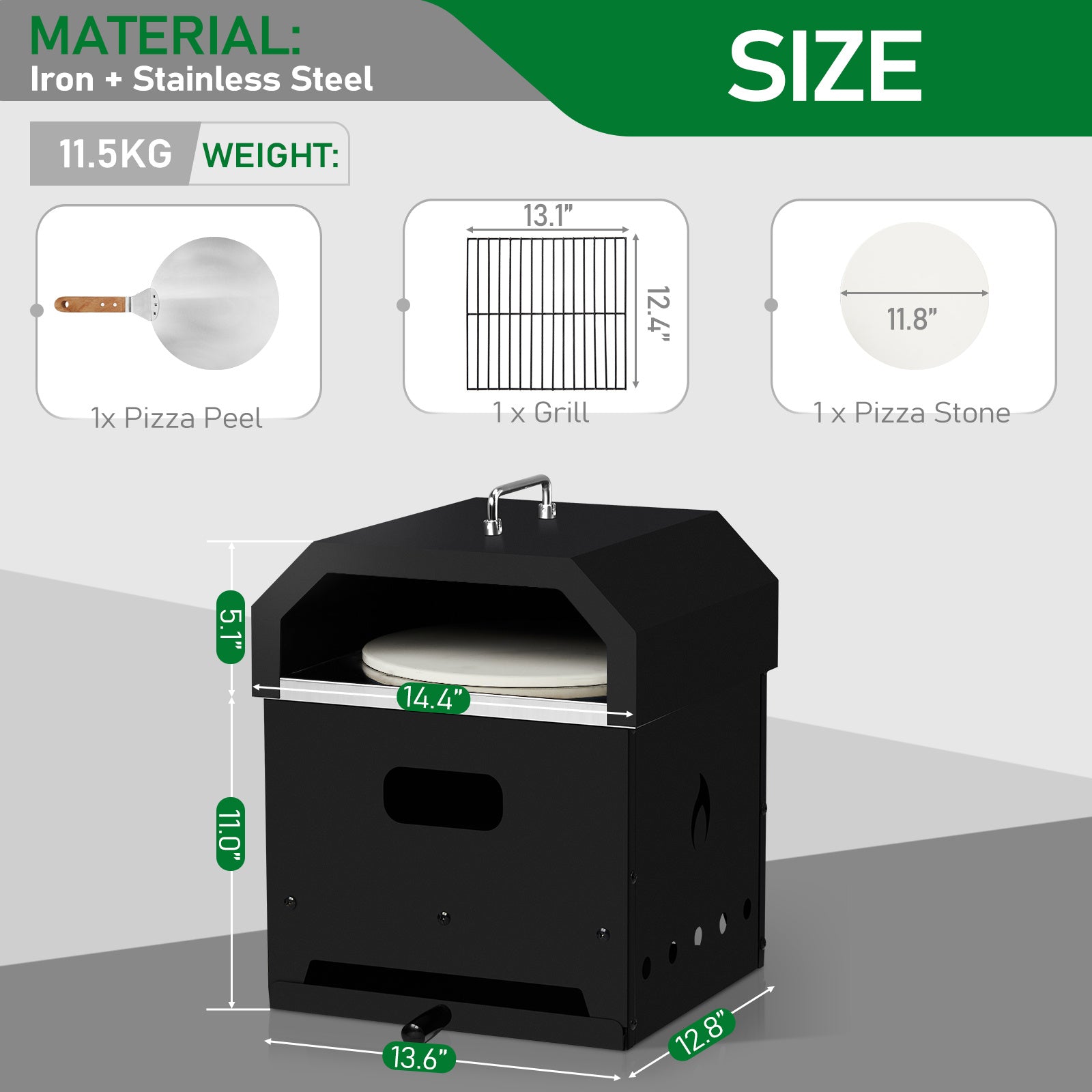 4-In-1 Outdoor Pizza Oven
