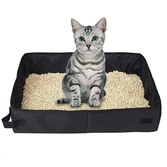 Foldable Cat Litter Box Portable