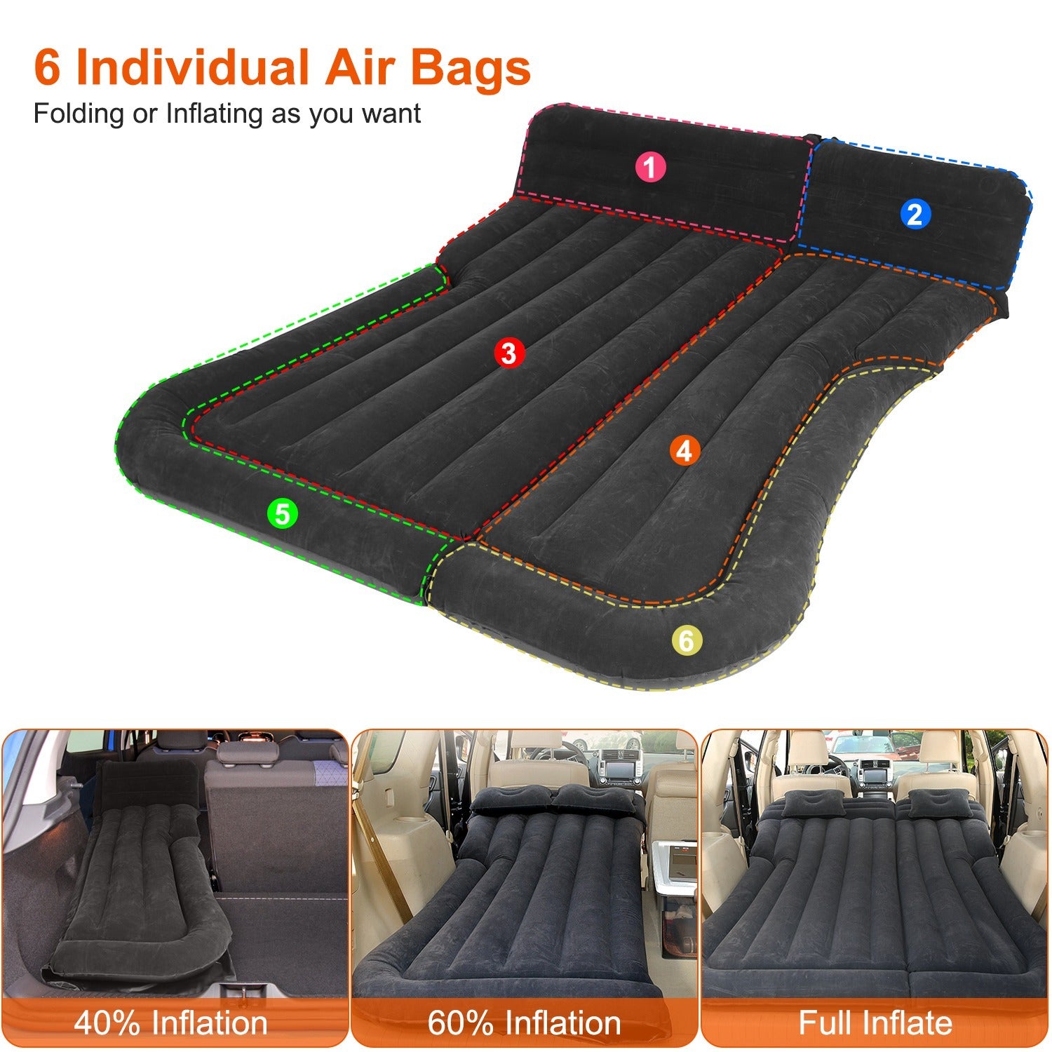 SUV Air Mattress With Pump