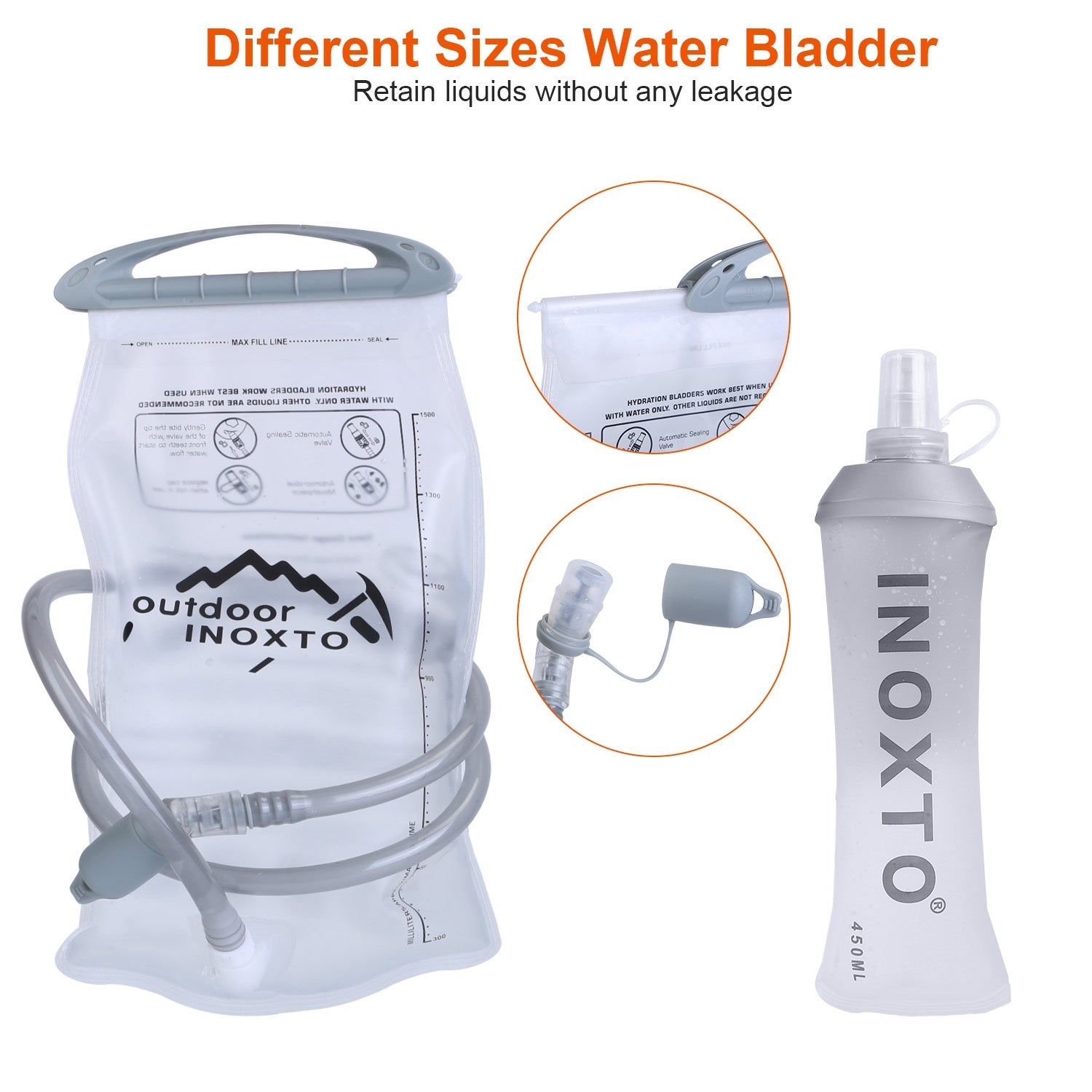 Hydration Vest Backpack 50oz Bladder Trail Ready