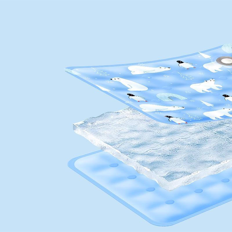 Pet Cooling Pad Ice Bear Shape Keeps Pets Cool