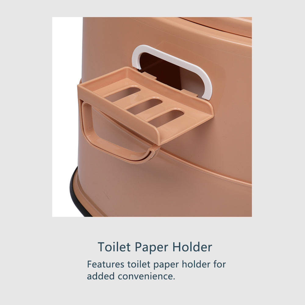 Portable Toilet With Anti Slip Pad For Outdoor Recreation Areas