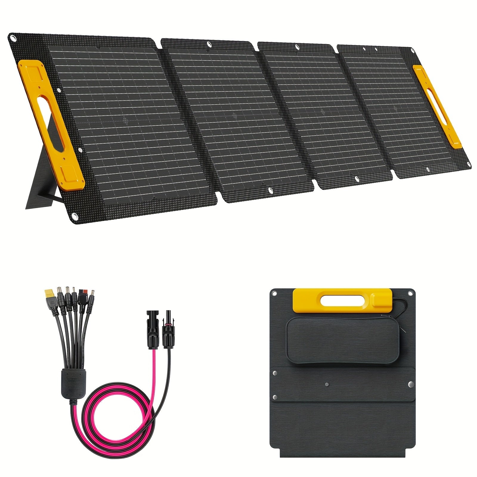 Foldable Solar Panel With USB C PD All Day Power
