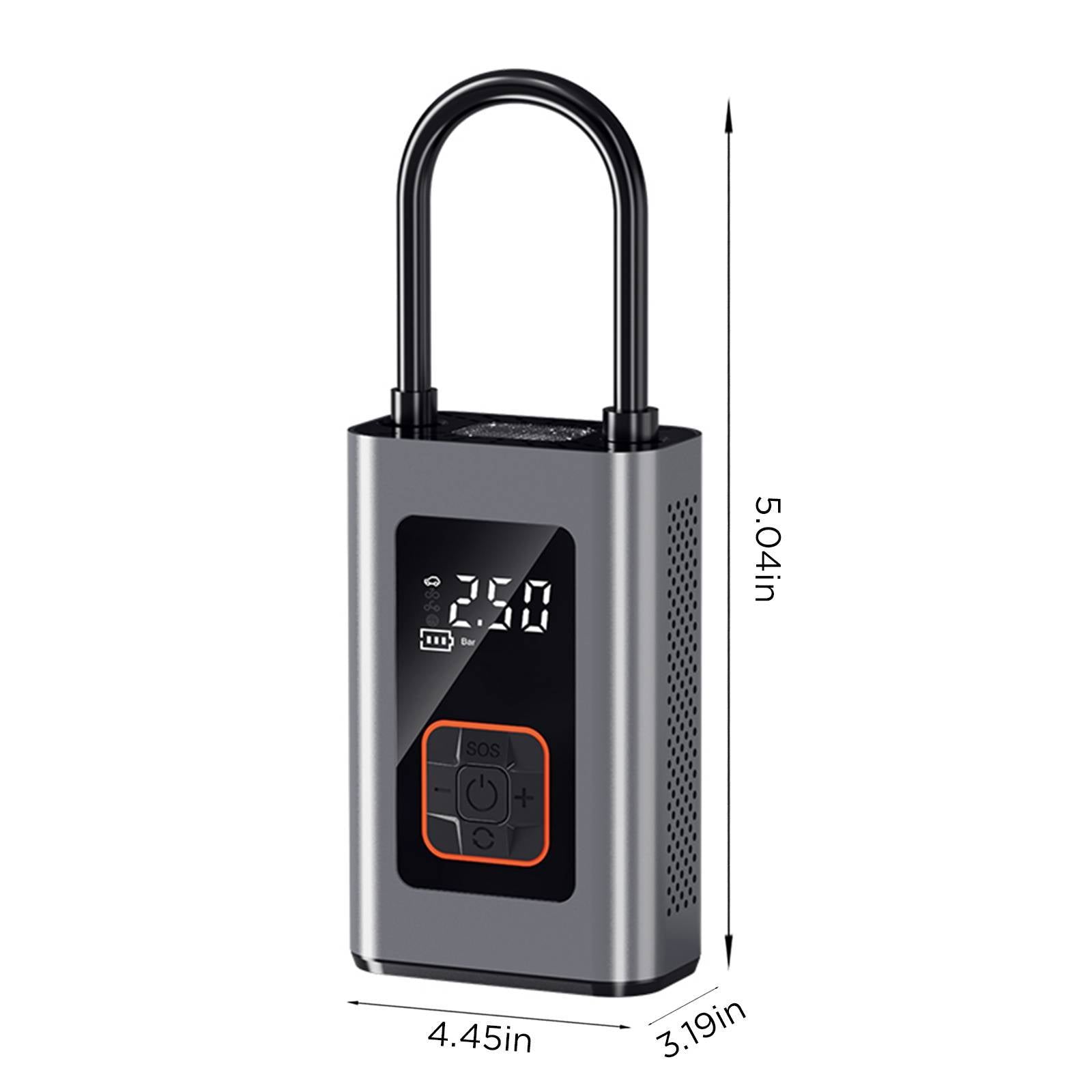 Nine Function Tire Inflator With LED Display