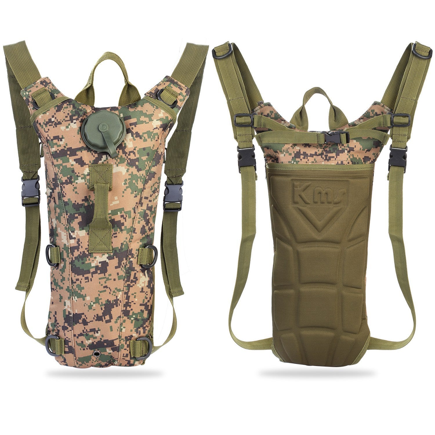 Hydration Pack 3L Bladder Straps Hydrates On The Go