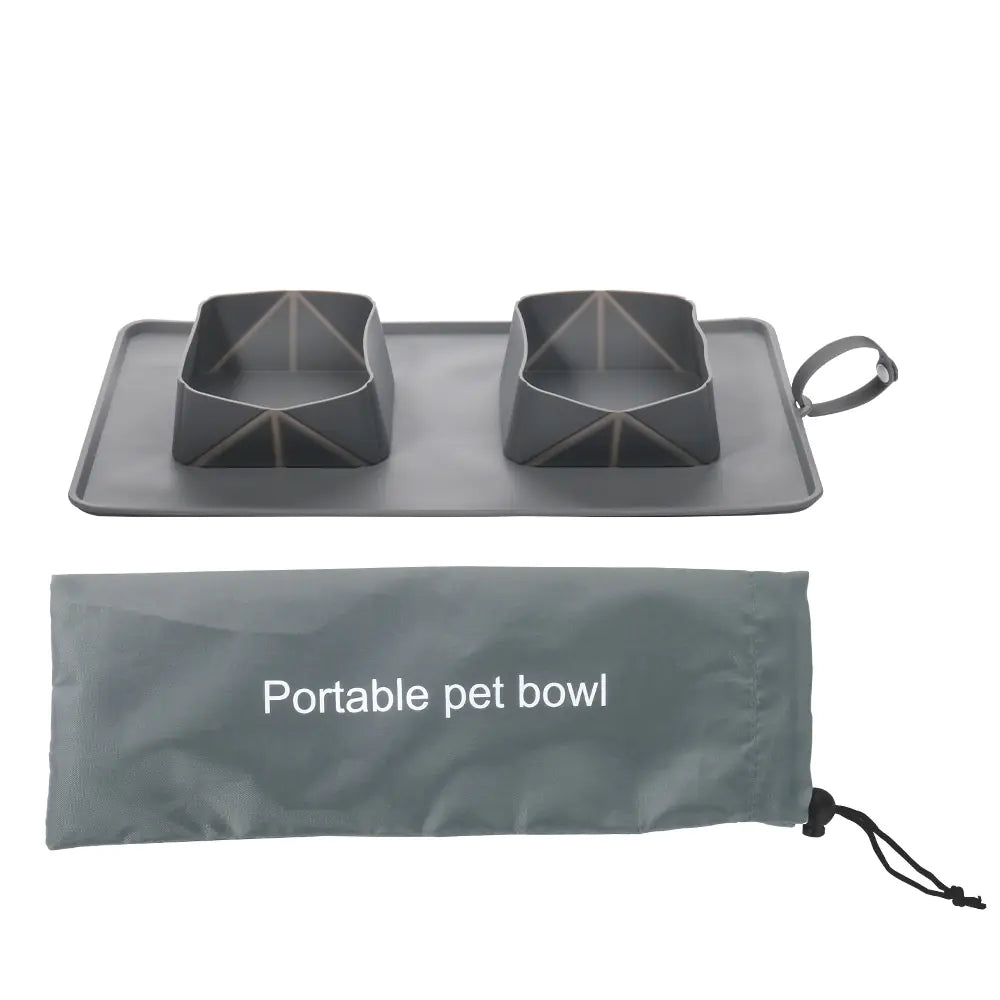 Collapsible Pet Bowl For Travel Hydration
