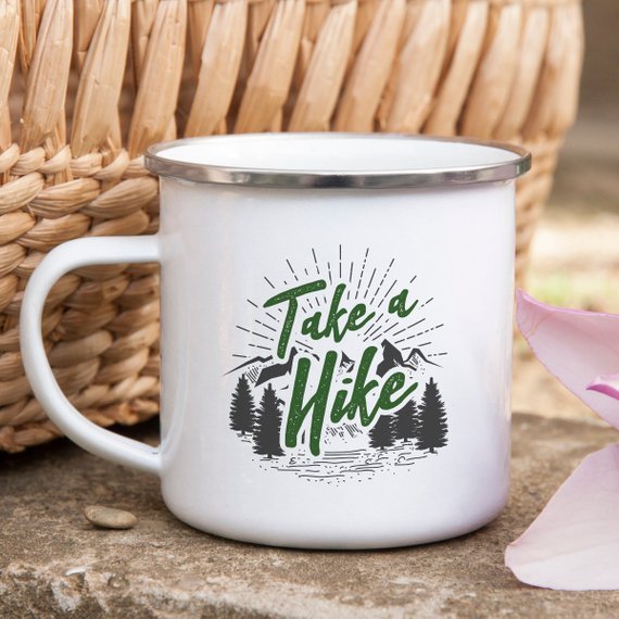 Enamel Mug Double Sided Print