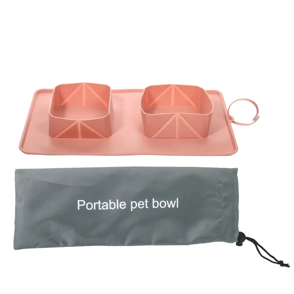 Collapsible Pet Bowl For Travel Hydration