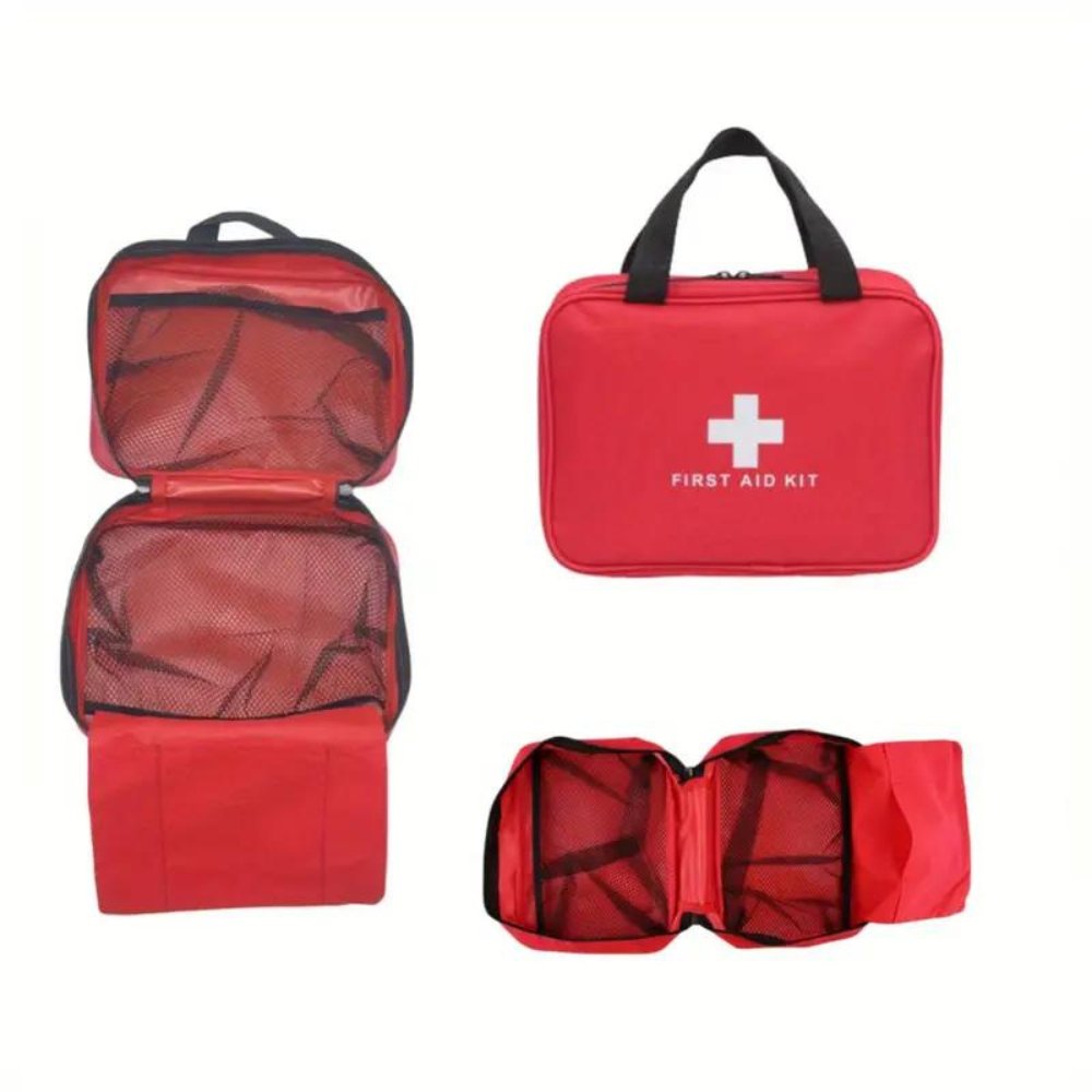 173pc Outdoor First Aid Kit Red for Camping And Hiking