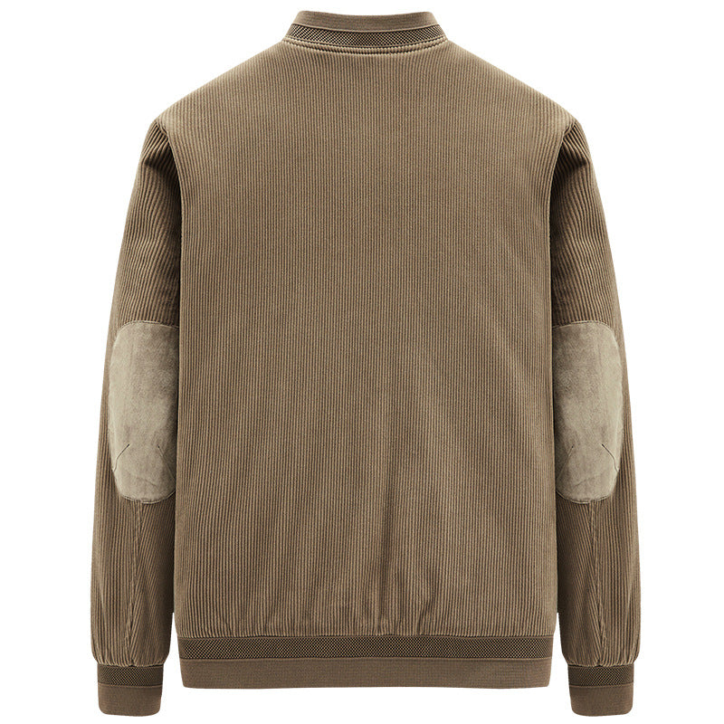 Winter Jacket With Elbow Patch