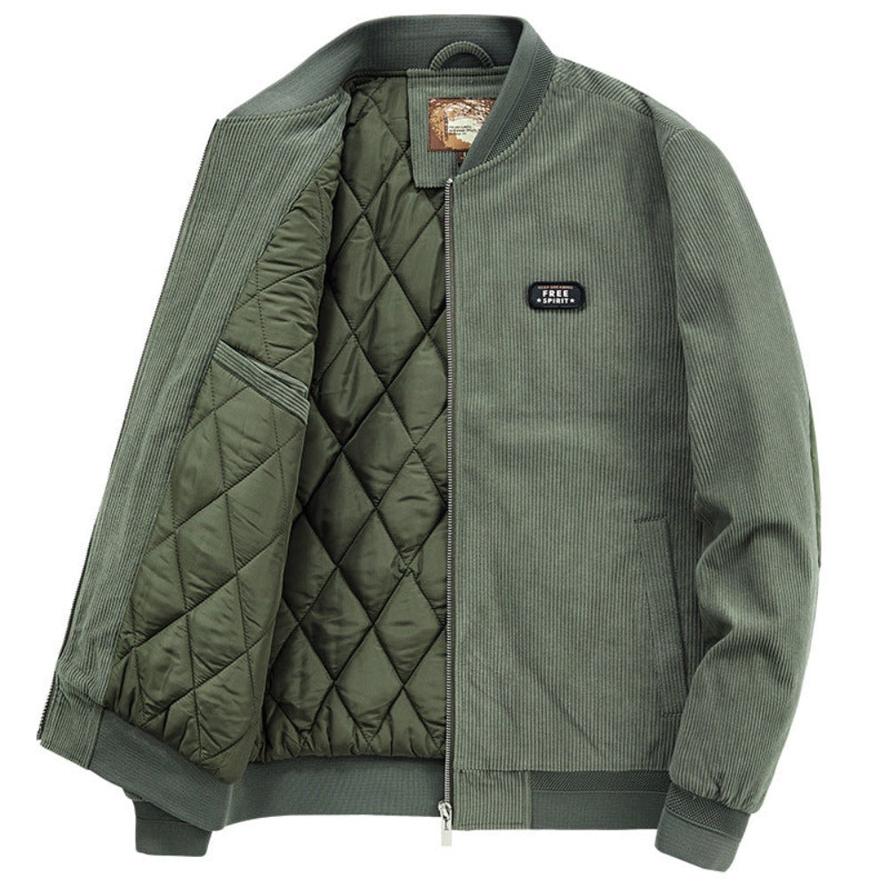 Winter Jacket With Elbow Patch