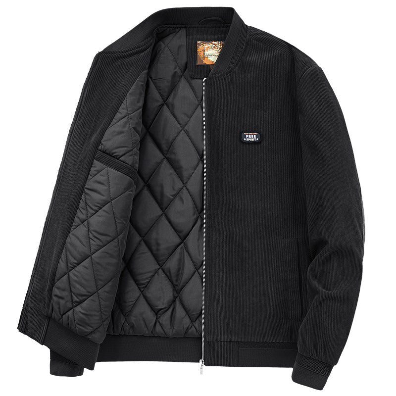 Winter Jacket With Elbow Patch