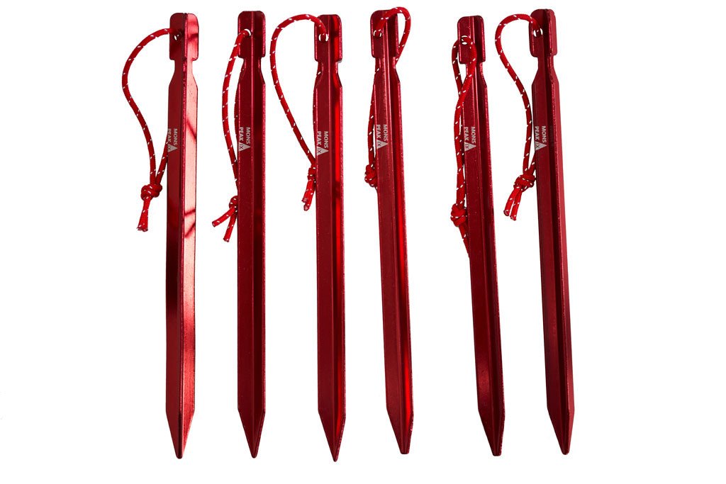 Tent Stakes 7075 Aluminum Reflective