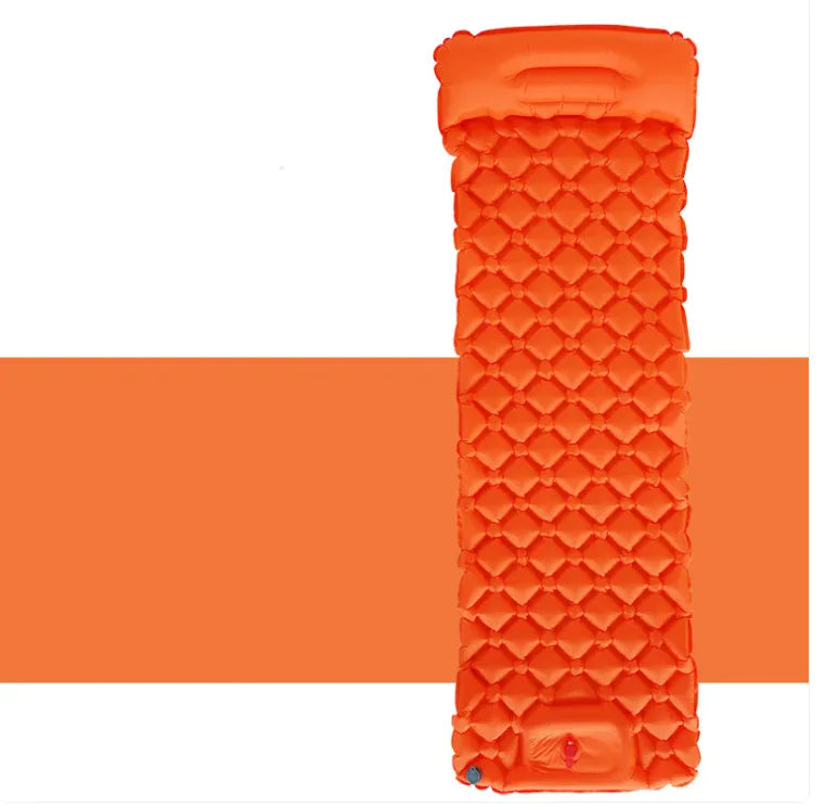 Outdoor Sleeping Pad With Built In Pillow