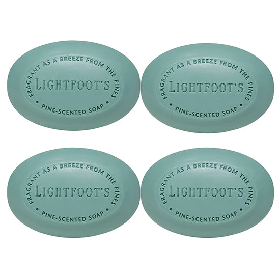 Lightfoot’s 4 Pack Pine Soap For Men