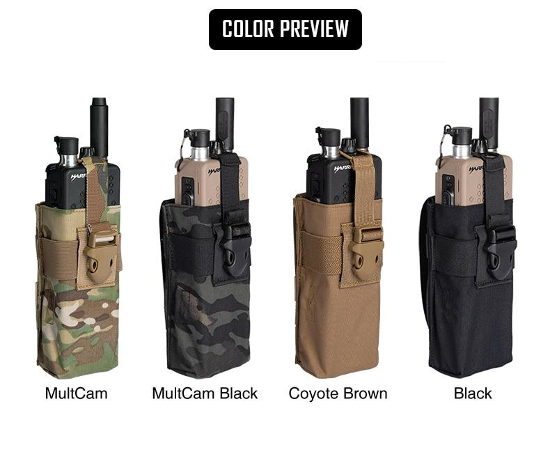 Radio Pouch MOLLE MBITR For RRV Vest