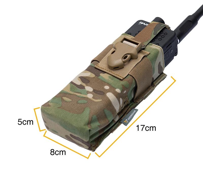 Radio Pouch MOLLE MBITR For RRV Vest