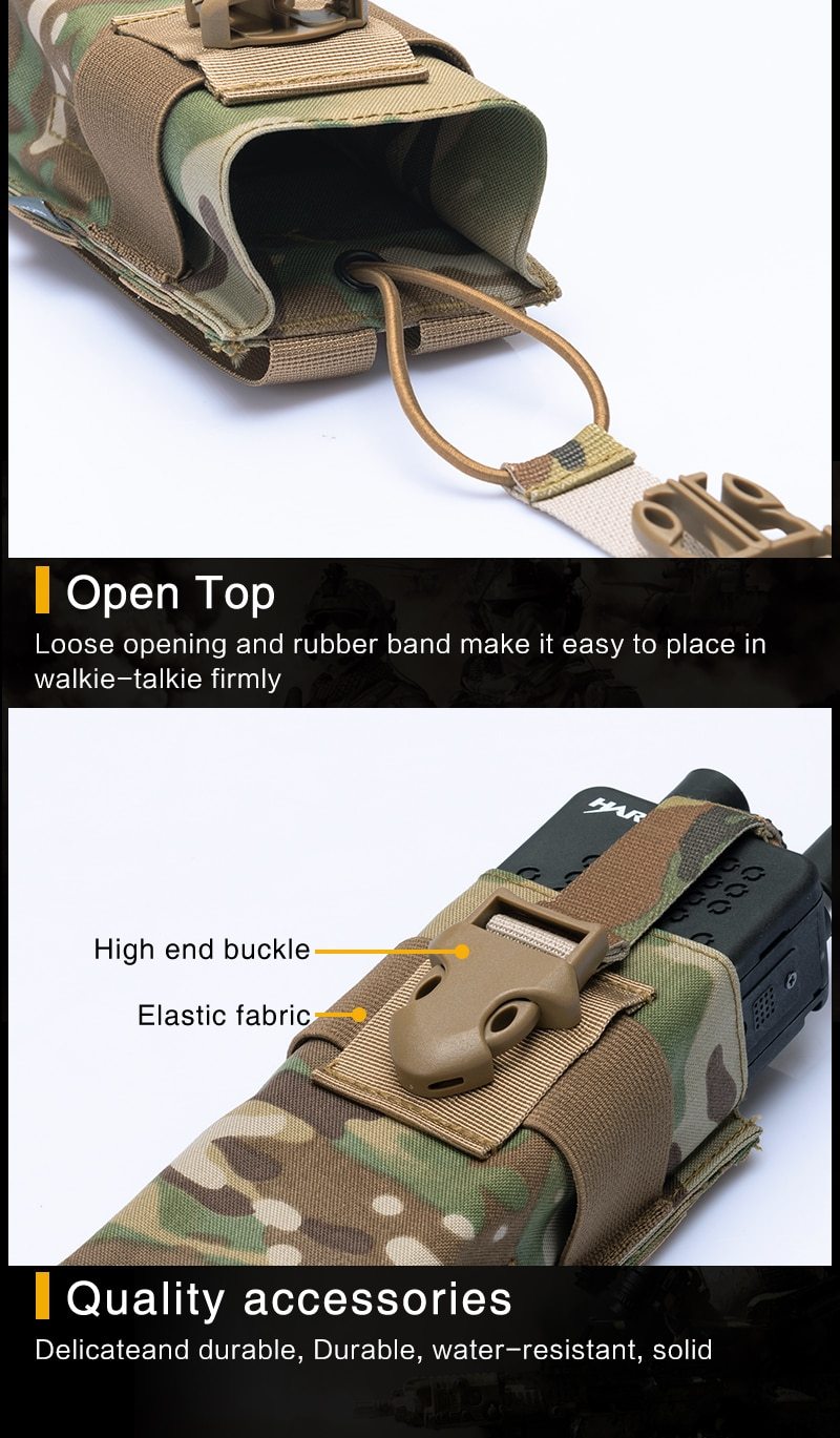 Radio Pouch MOLLE MBITR For RRV Vest