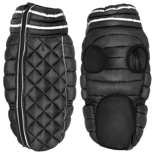 Quilted Waterproof Reflective Dog Coat For Larger Dogs