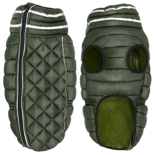 Quilted Waterproof Reflective Dog Coat For Larger Dogs