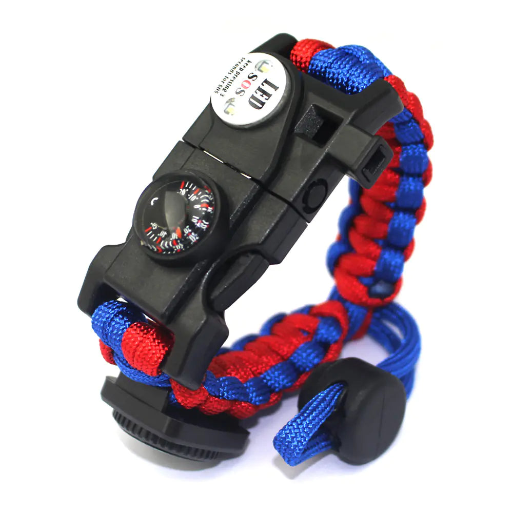 Paracord Survival Wearable With Built In Firestarter