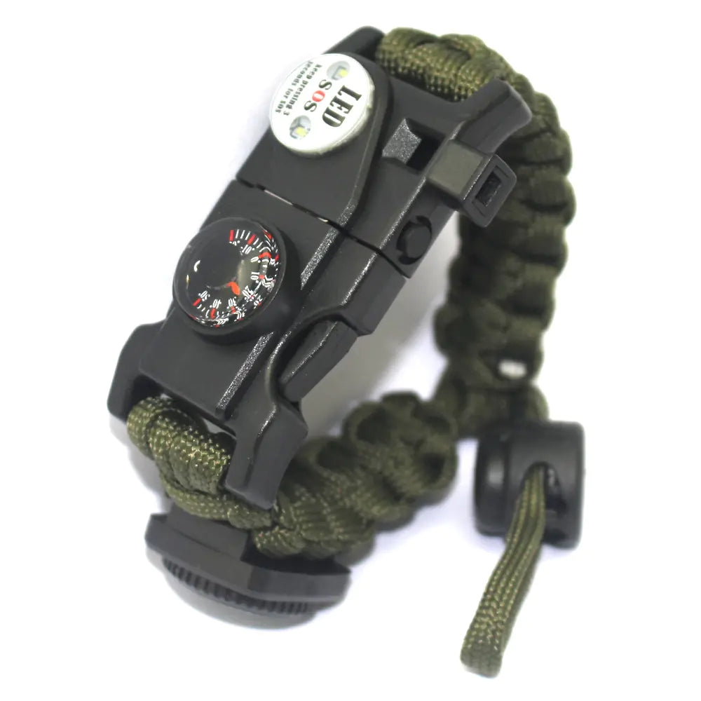 Paracord Survival Wearable With Built In Firestarter